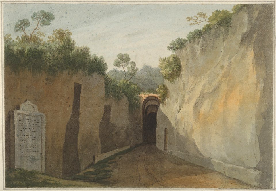 Entrance to the Grotto of Posillipo, Naples MET DP838029