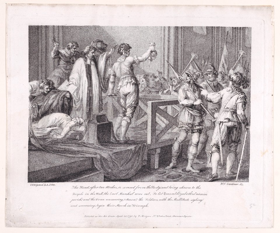 Execution of Mary, Queen of Scots Met DP890169