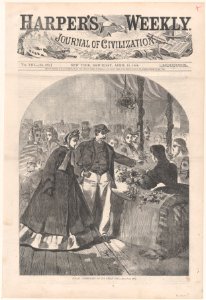 Floral Department of the Great Fair (Harper's Weekly, Vol. VIII) MET DP875216