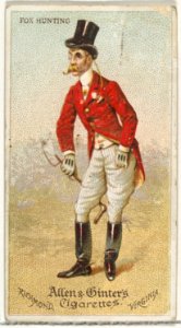 Fox Hunting, from World's Dudes series (N31) for Allen & Ginter Cigarettes MET DP838490