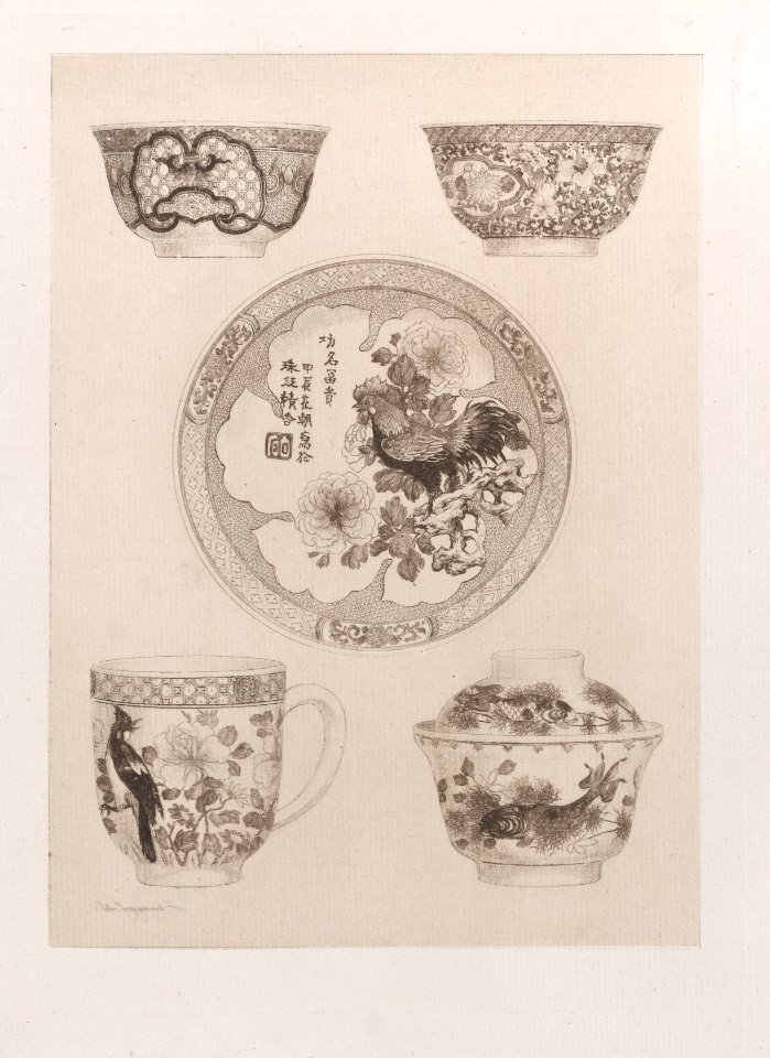 Famille Rose Japonaise Met DP886879