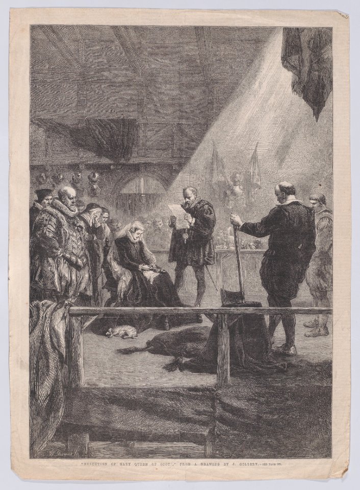 Execution of Mary, Queen of Scots Met DP890157