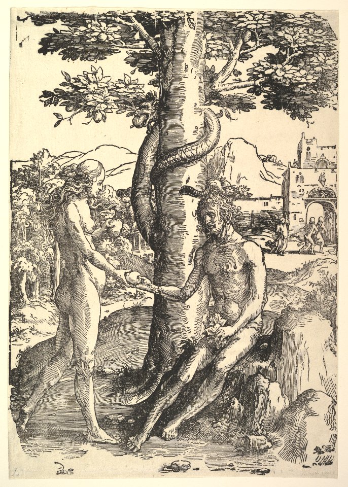 Fall of Man (Adam and Eve) MET DP819161