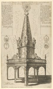 Fireworks celebrating the peace between France and the Empire, January 1698 MET DP855552