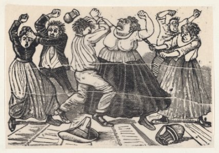 A gasping woman on the ground with her hands raised to her head, from a  broadside entitled 'Gaceta Callejera' MET DP869381 - Free Stock  Illustrations