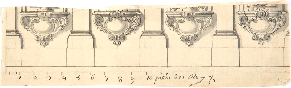 Fragment of an Architectural Design MET DP808794