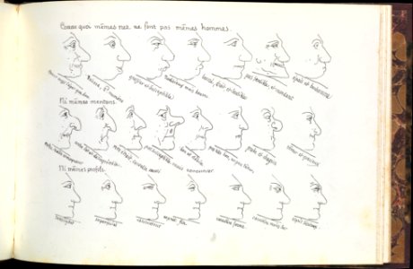 Essais d'autographie- Essai de physiognomie MET DP242863