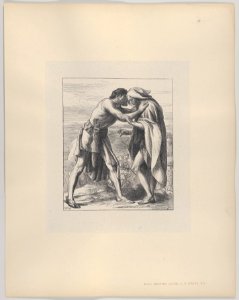 Esau Meeting Jacob (Dalziels' Bible Gallery) MET DP835864