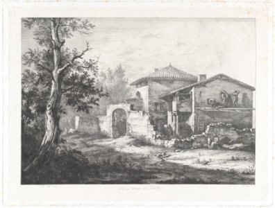 Entrance to the Village of Lentilly MET DP874597