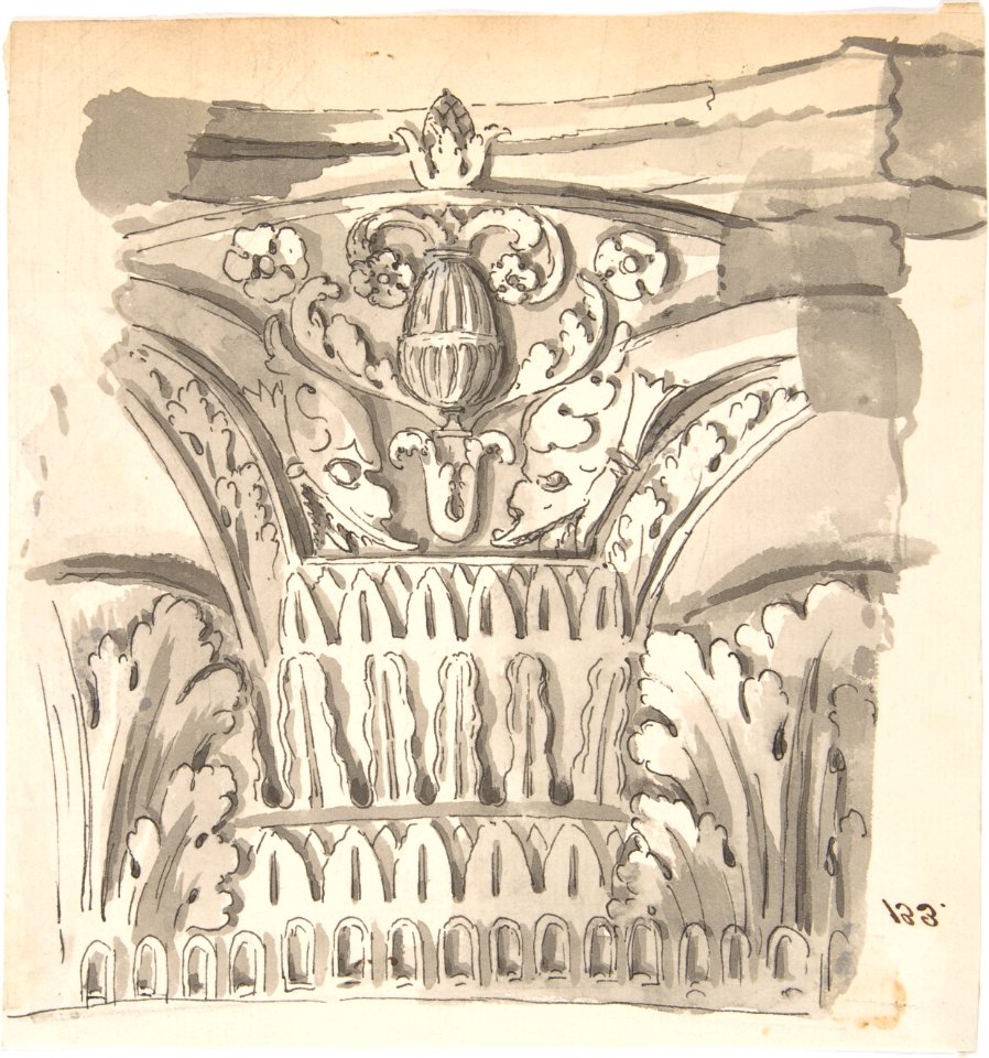 Fragment of a Capital MET DP808821
