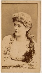Ethel Selwyn, from the Actresses series (N245) issued by Kinney Brothers to promote Sweet Caporal Cigarettes MET DP859543