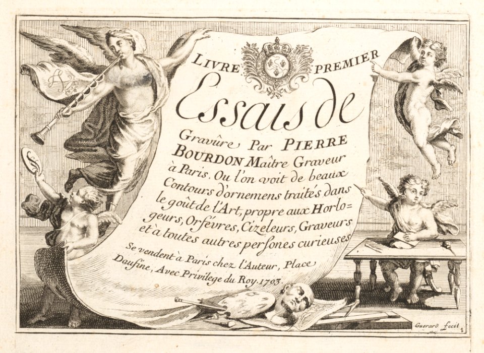 Essais de Gravûre- Livre Premier, Livre Second, Livre Troisieme MET DP160828