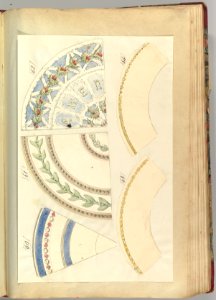 Five Designs for Decorated Plates MET DP827017
