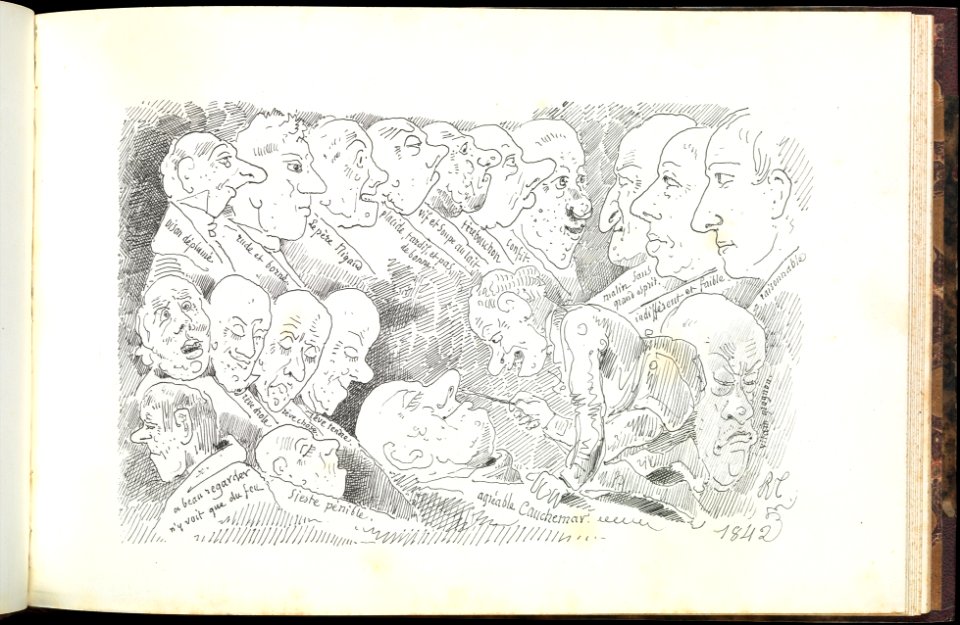 Essais d'autographie- Essai de physiognomie MET DP242861