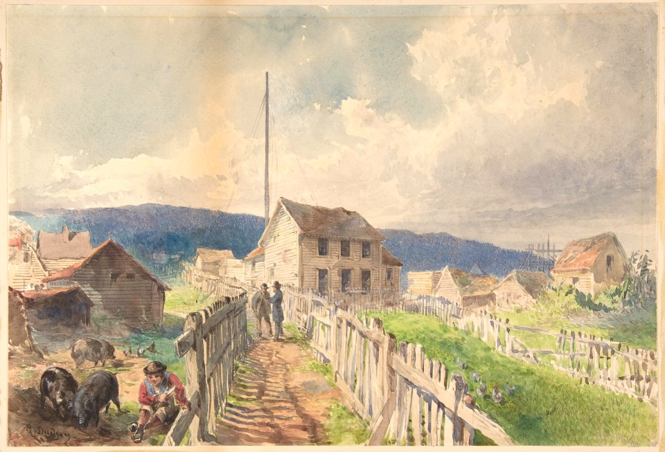 First Telegraph House at Heart's Content, Newfoundland, 1866 MET DP801235