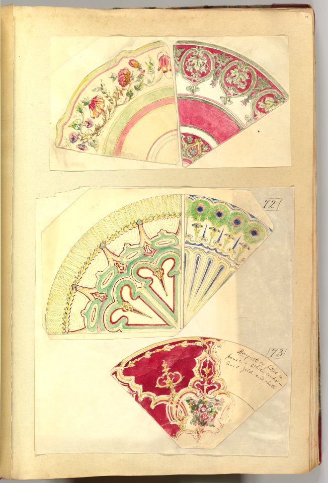 Five Designs for Decorated Plates MET DP827481