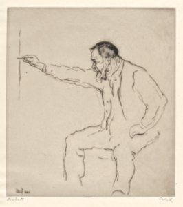 Ferdinand Hodler at the Easel MET DP876256