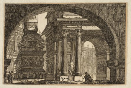 Figures in an Imaginary Architectural Interior MET DP817845