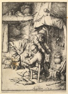 Father Feeding his Child MET DP821897