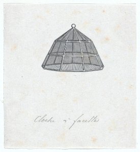 Faceted garden cloche MET DP875318
