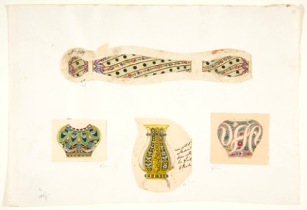 Four Designs for Vases MET DP812607