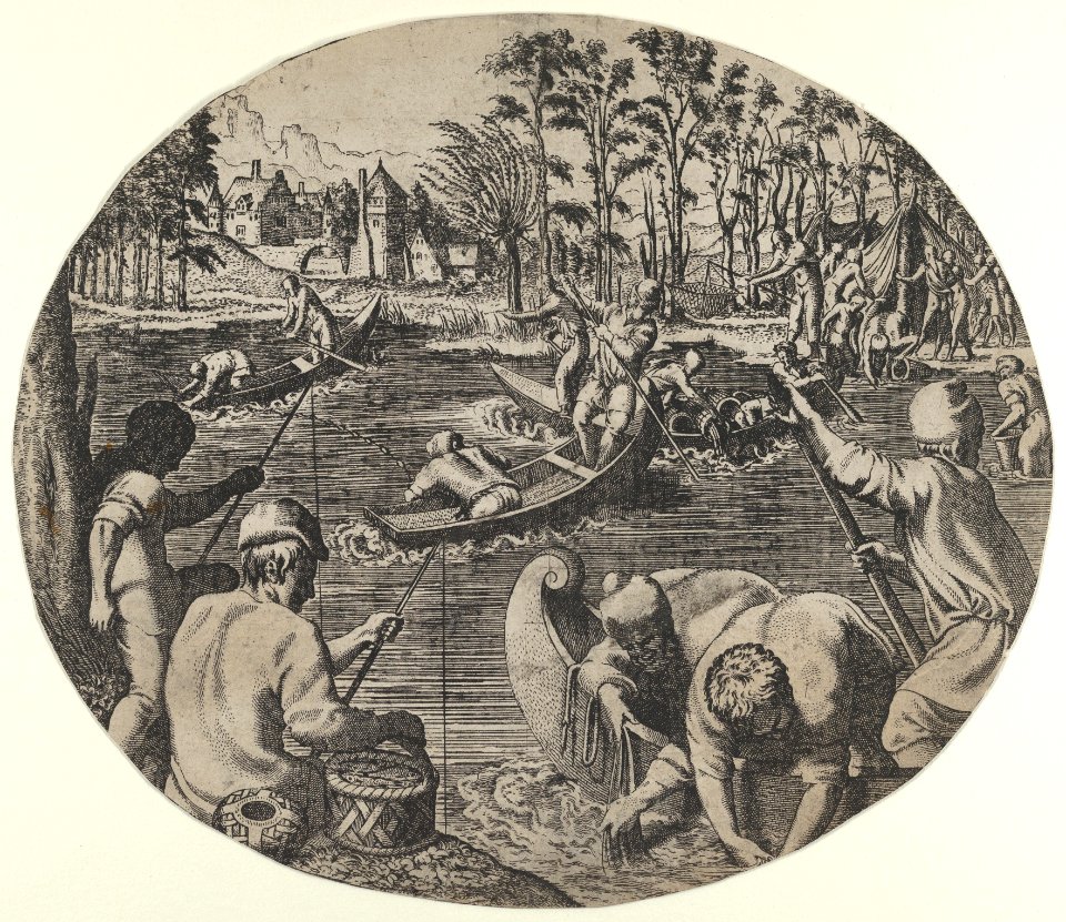 Fishing Scene MET DP855029