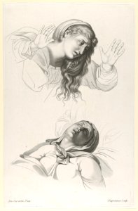 Figures from Annibale Carracci's "The Deposition" MET DP854024