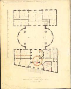 First Merchant's Exchange, New York (plan of main floor) MET DT223203