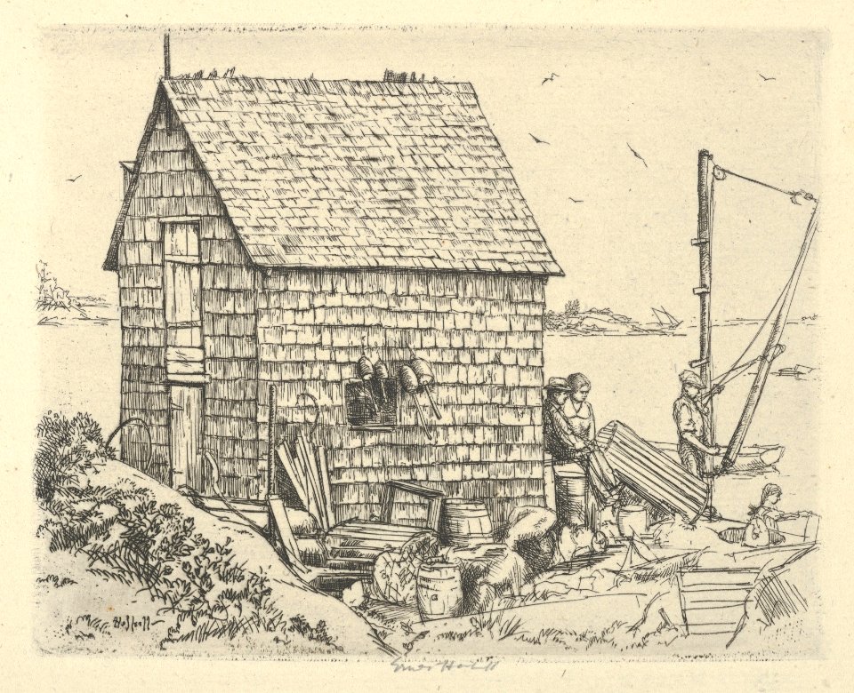 Fish House Idyll MET DP845707