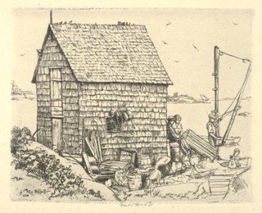 Fish House Idyll MET DP845707