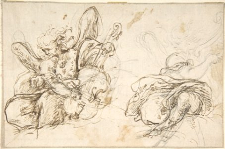 Figures of Two Music-Making Angels MET DP800509