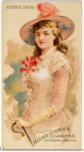 Fatigue Dress, from the Parasol Drills series (N18) for Allen & Ginter Cigarettes Brands MET DP834992