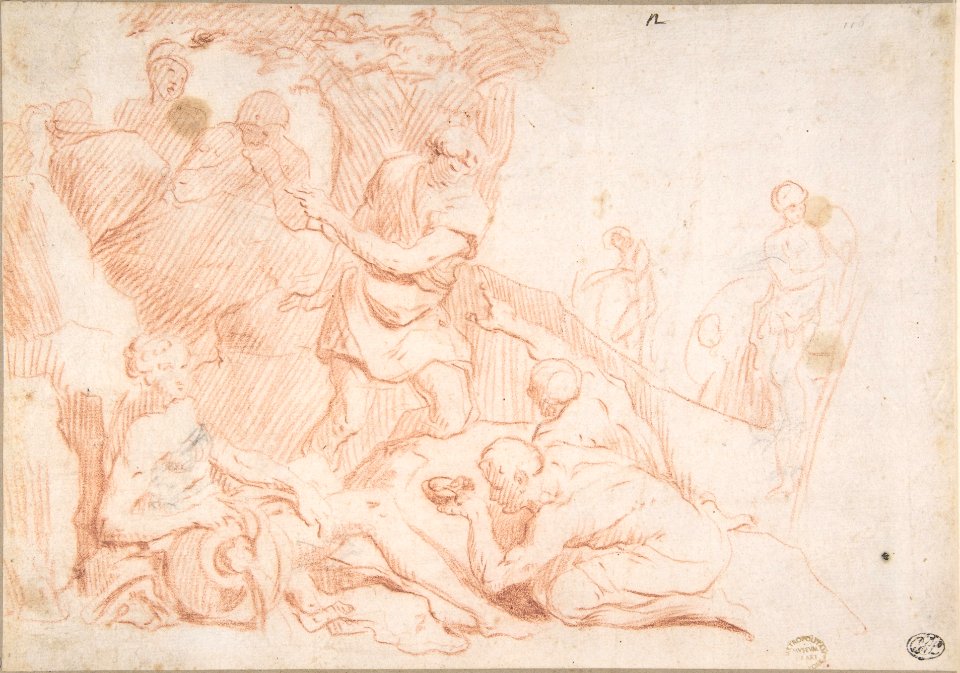 Figures and a River God MET DP802263