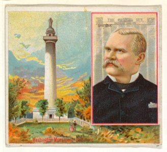 George Abel, The Baltimore Sun, from the American Editors series (N35) for Allen & Ginter Cigarettes MET DP838860