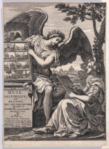 Frontispiece to La Muse Historique Met DP889799