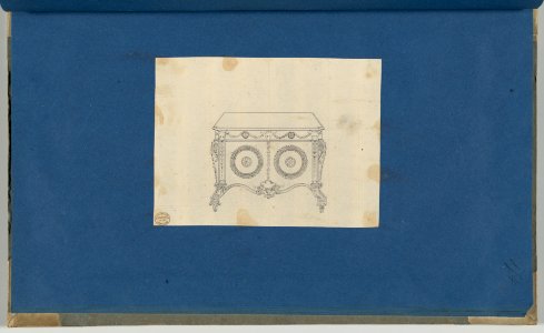 French Commode, from Chippendale Drawings, Vol. II MET DP-14176-061