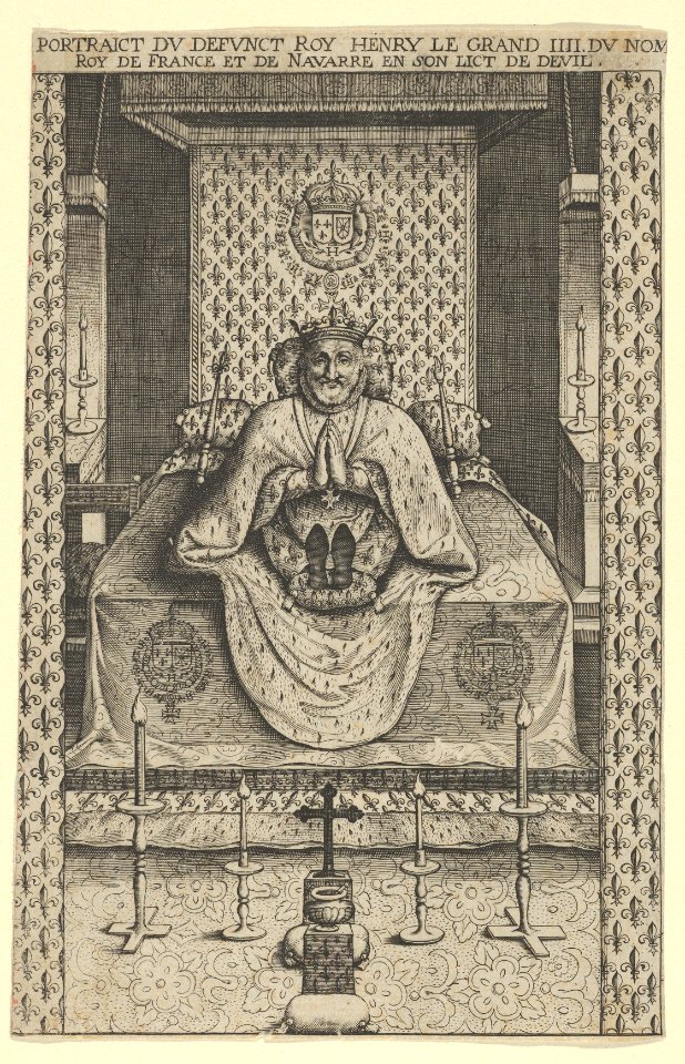 Funeral effigy of Henry IV, King of France MET DP855566