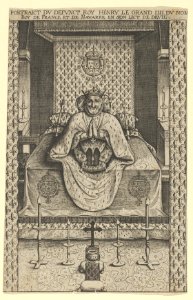 Funeral effigy of Henry IV, King of France MET DP855566