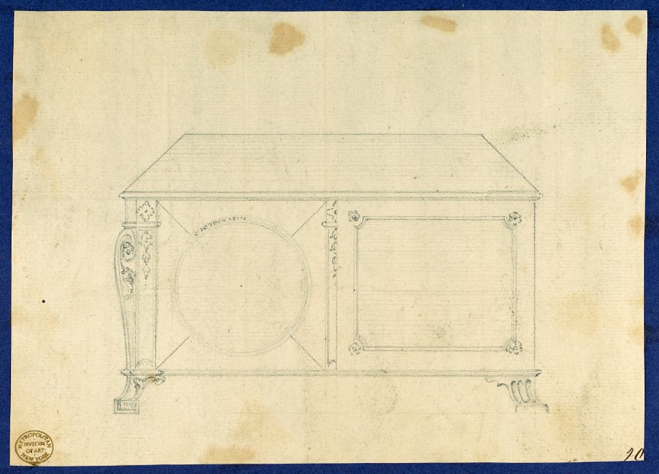 French Commode, from Chippendale Drawings, Vol. II MET DP118211