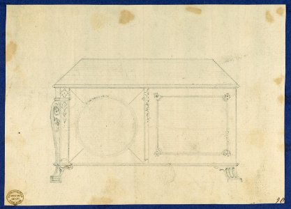 French Commode, from Chippendale Drawings, Vol. II MET DP118211