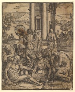 Frontispiece to Le sorti di Francesco Marcolini MET DP820271