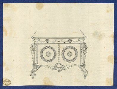 French Commode, from Chippendale Drawings, Vol. II MET DP118210
