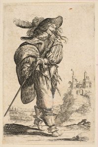 Gentleman Holding a Sword MET DP818070