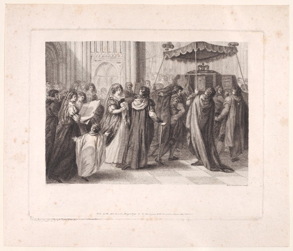 Funeral procession of Mary, Queen of Scots Met DP890175