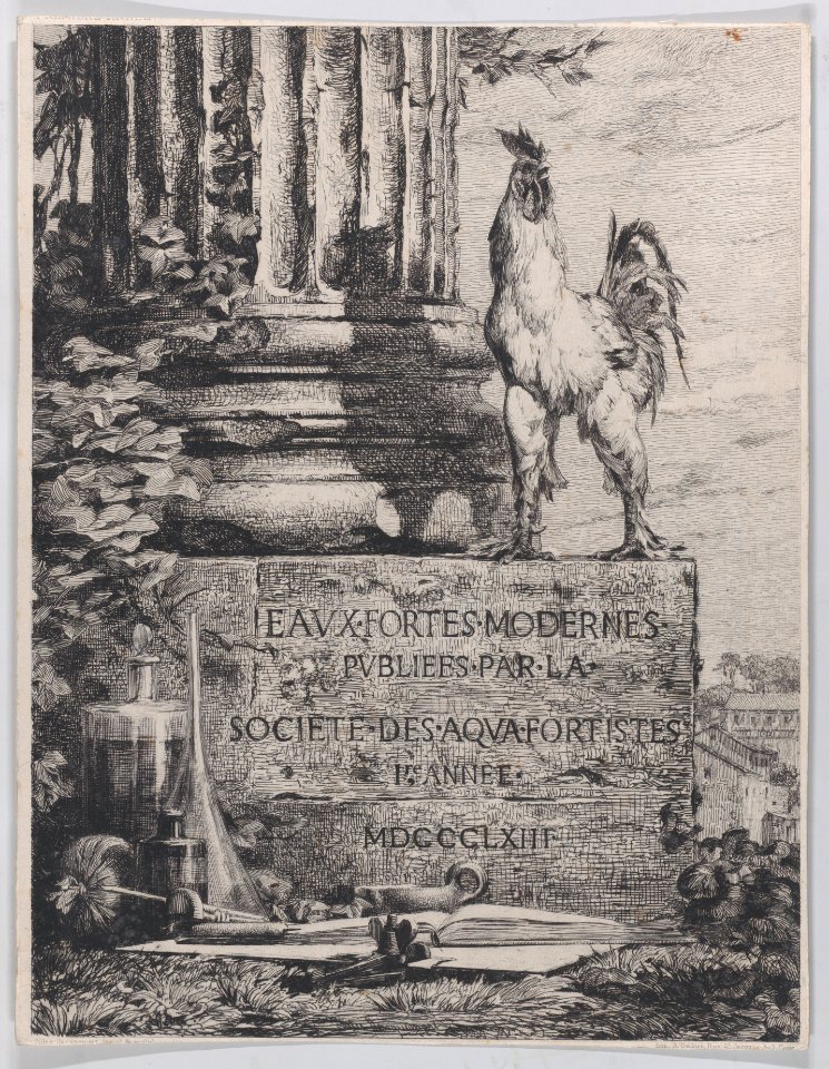 Frontispiece for the Society of Aqua-Fortistes Met DP886866