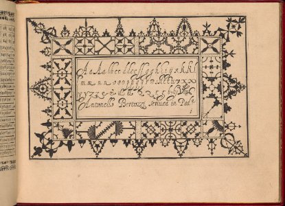 Ghirlanda- Di sei vaghi fiori scielti da piu famosi Giardini d'Italia, page 9 (recto) MET DP362267