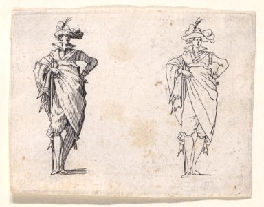 Gentleman Facing Forward, His Right Hand on his Hip Met DP888288