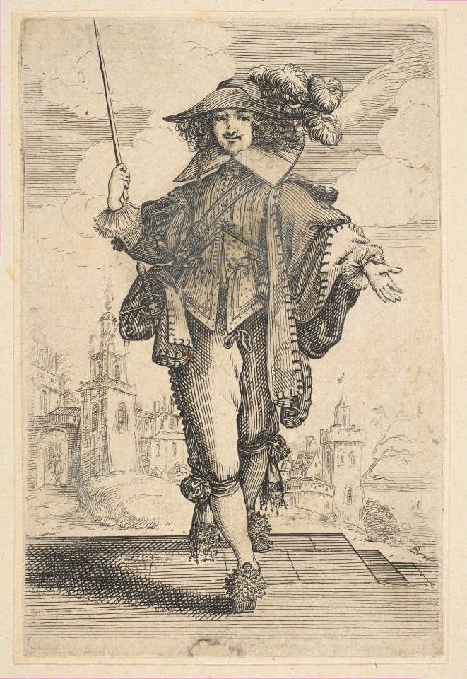 Gentleman Holding a Crop MET DP818067