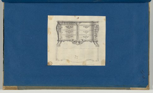 French Commode, from Chippendale Drawings, Vol. II MET DP-14176-060