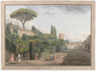 Garden of Palazzo Colonna MET DP222159